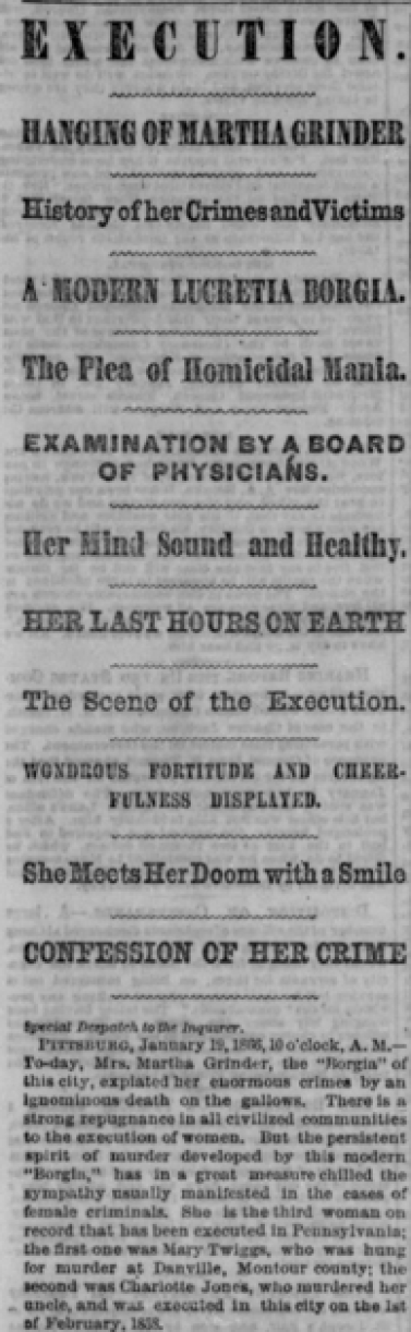 Philadelphia Inquirer, January 20, 1866